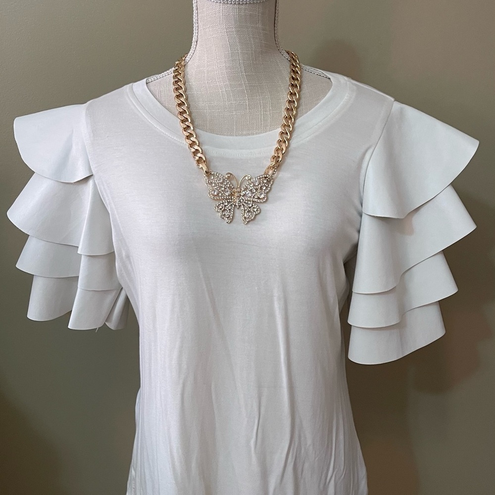 Beautifully crafted flare soft leather sleeves